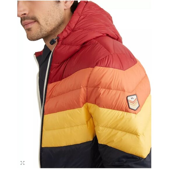 NWT Marine Layer Retro Portillo Down Puffer Jacket Men's Large MSRP$248 - Picture 8 of 16